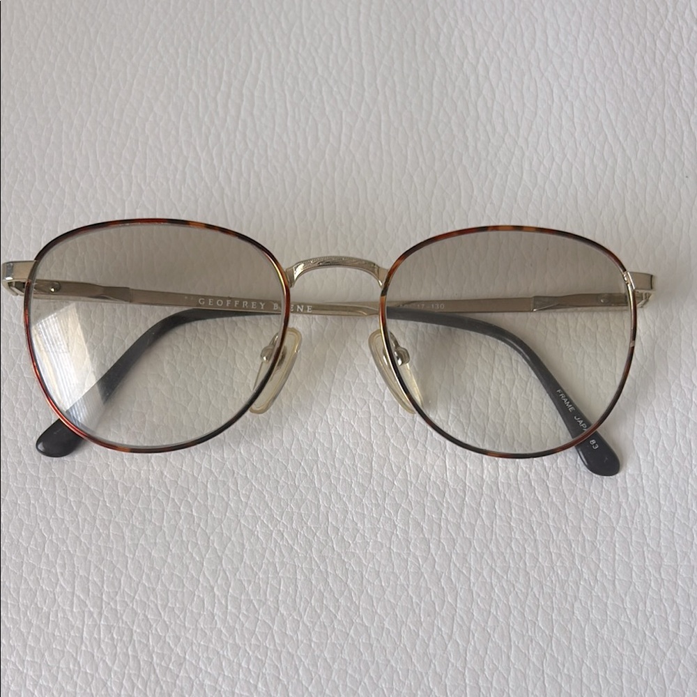 🆕 Geoffrey Beene Tortoiseshell Retro Glasses